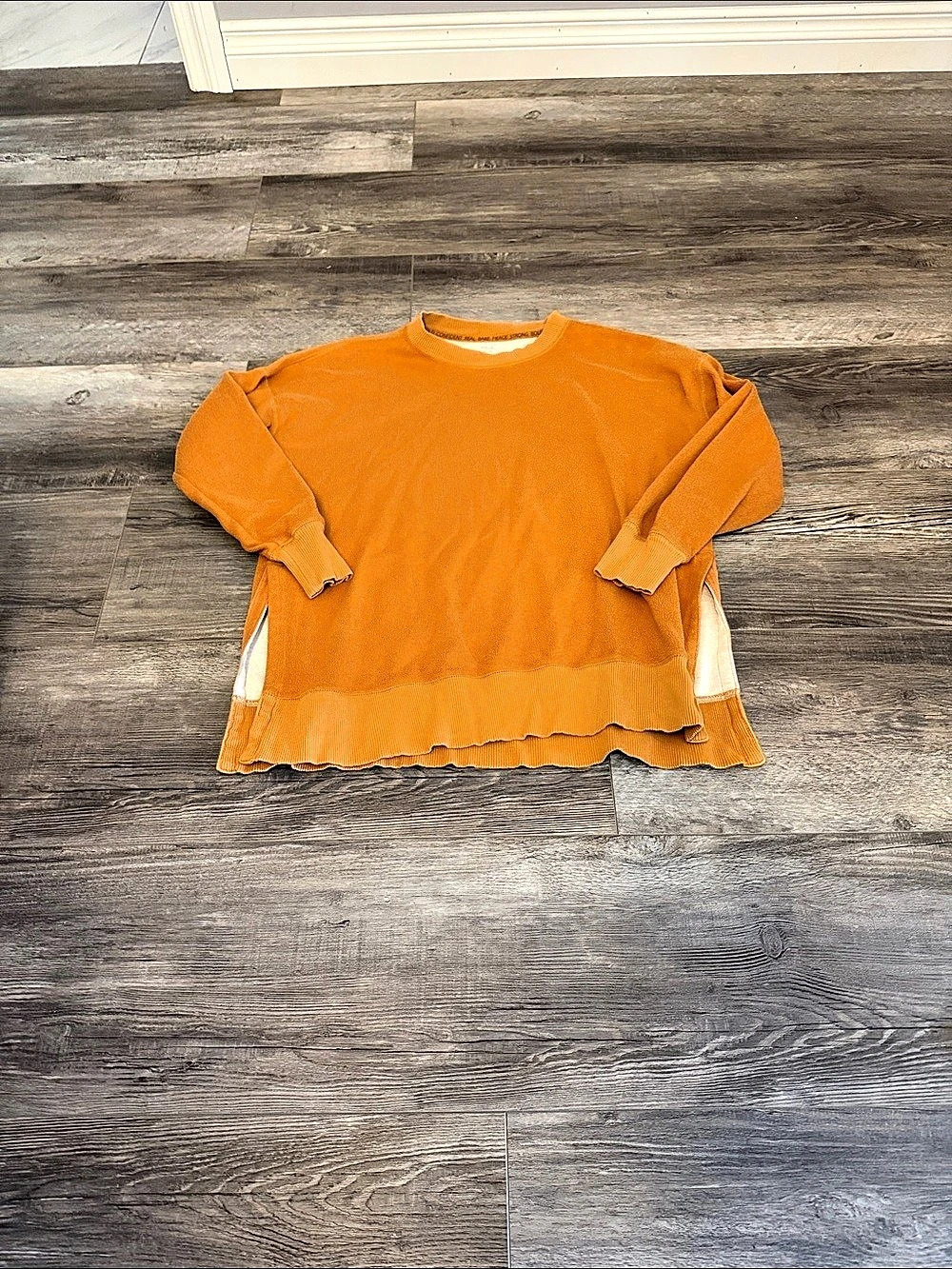 Aerie Orange Crewneck Sweater Size XS